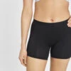 The All-Day Boy Short: Jet Black -Livery Store 1 on model front all day boy short jet black