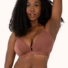 The Busty Bralette: Umber -Livery Store 1 on model front busty bralette umber 9e9417a7 45ae 4a9f a80c 191cb19d17d7