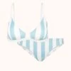 The Bralette & Bikini Swim Bundle: Cabana Stripe