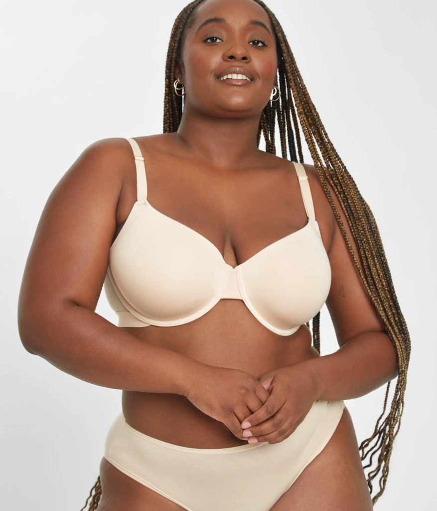 The All-Day T-Shirt Bra: Toasted Almond 3 The All-Day T-Shirt Bra: Toasted Almond - Image 2