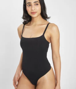 Livery Store -Livery Store 2 on model front1 sleek bodysuit jet black