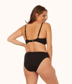 The Swim Busty Bralette: Jet Black -Livery Store 3 on model back busty bralette jet black 6ad4304d 06bb 4e1b ad17 687f656ae1ed
