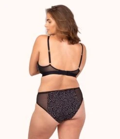 The Busty Bralette: Painted Polka -Livery Store 3 on model back busty bralette painted polka 47208f74 1c9e 44d6 b984 ef5bed643404