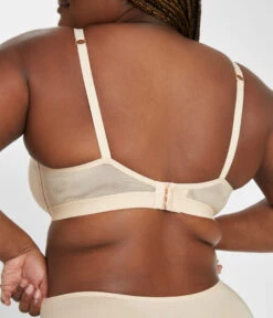 The All-Day T-Shirt Bra: Toasted Almond 16 The All-Day T-Shirt Bra: Toasted Almond -Livery Store 4 on model back all day t shirt bra toasted almond