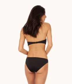 The Swim Bandeau: Jet Black -Livery Store 4 on model back bandeau jet black b21d151a b16e 4143 9481 3ae3d64d3d2c