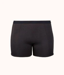 The All-Day Boy Short: Jet Black 10 The All-Day Boy Short: Jet Black -Livery Store 4 product flat front all day boy short jet black 0646b196 51f4 4f4a b63e f5b4436382fa