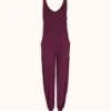 All-Day Jumpsuit: Plum