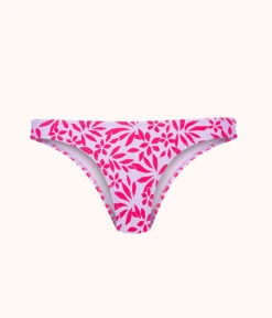 The Swim Cheeky Bottom: Retro Palm Print -Livery Store 4 product flat front cheeky bottom retro palm print