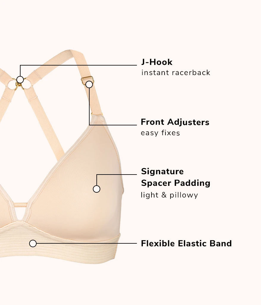 The Spacer Bra Bundle: Jet Black/Toasted Almond 6 The Spacer Bra Bundle: Jet Black/Toasted Almond - Image 4
