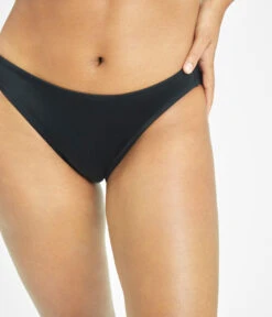 The Bralette & Bikini Swim Bundle: Jet Black -Livery Store 5 on model front swim bikini bottom jet black 0406e001 5336 4209 bf20 dc46a608c171