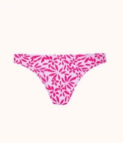 The Swim Cheeky Bottom: Retro Palm Print -Livery Store 5 product flat back cheeky bottom retro palm print
