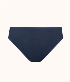 The Swim High Waist Bikini Bottom: Navy -Livery Store 5 product flat back high waist bikini navy 85ac35a8 3187 46cc a526 53d5e0a98484