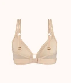 The Mesh Trim Padded Bralette: Toasted Almond -Livery Store 5 product flat back mesh trim padded bralette toasted almond 108b74e3 4936 46de 85e6 1d03bba2cd4d