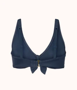 The Swim Plunge Bralette: Navy -Livery Store 5 product flat back plunge bralette navy 4e6e09f3 737d 42dc b03a f53c650c6164