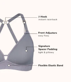 The Spacer Bra Trio: Jet Black/Toasted Almond/Smoke 11 The Spacer Bra Trio: Jet Black/Toasted Almond/Smoke -Livery Store 5 product flat front spacer bundle multi 2