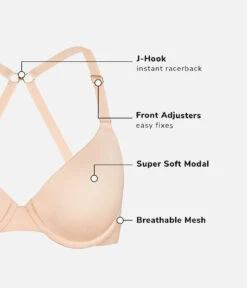 The All-Day T-Shirt Bra: Toasted Almond 21 The All-Day T-Shirt Bra: Toasted Almond -Livery Store 6 product flat all day t shirt bra toasted almond