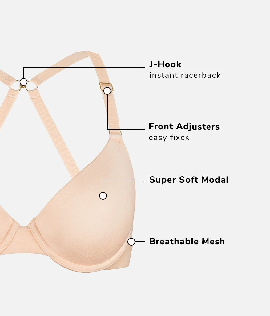 The All-Day T-Shirt Bra: Toasted Almond 10 The All-Day T-Shirt Bra: Toasted Almond - Image 9