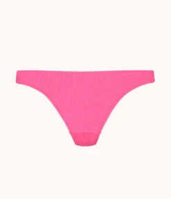 The Swim Ribbed Cheeky Bottom: Magenta -Livery Store 6 product flat back ribbed cheeky swim bottom magenta 150aabd0 8eee 4f8a 8dd1 d721f9c984ef