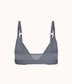 The Front Close No-Wire Bra: Smoke -Livery Store 7 product flat back front close no wire smoke 348cb55c 8b5f 4116 8338 8c9b85467494