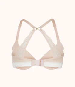 The T-Shirt Bra: Toasted Almond -Livery Store 8 product flat back1 tshirt bra toasted almond