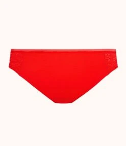 The Palm Lace Bikini: Tomato Red -Livery Store product flat back palm lace bikini tomato 1d10343b 1df0 4111 af7f 64b5121ee22e
