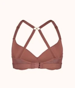 The No-Wire Push-Up: Umber -Livery Store product flat back1 no wire push up umber 7537b8d4 616d 4be9 90c8 1224f2fd5f6d