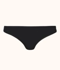 The All-Day Thong: Jet Black -Livery Store product flat front all day thong jetblack c1fed893 55b4 4b11 8ecb e74ed91ae258