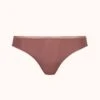 The No Show Thong: Umber -Livery Store product flat front no show thong umber 0c74f1a0 d39e 4718 9244 f134fd1cd204