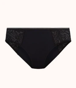 The Lace High Waist Bikini: Jet Black 10 The Lace High Waist Bikini: Jet Black -Livery Store product flat front palm lace brief jet black a1760f74 e7bd 4a83 9725 e9b53728b0e6