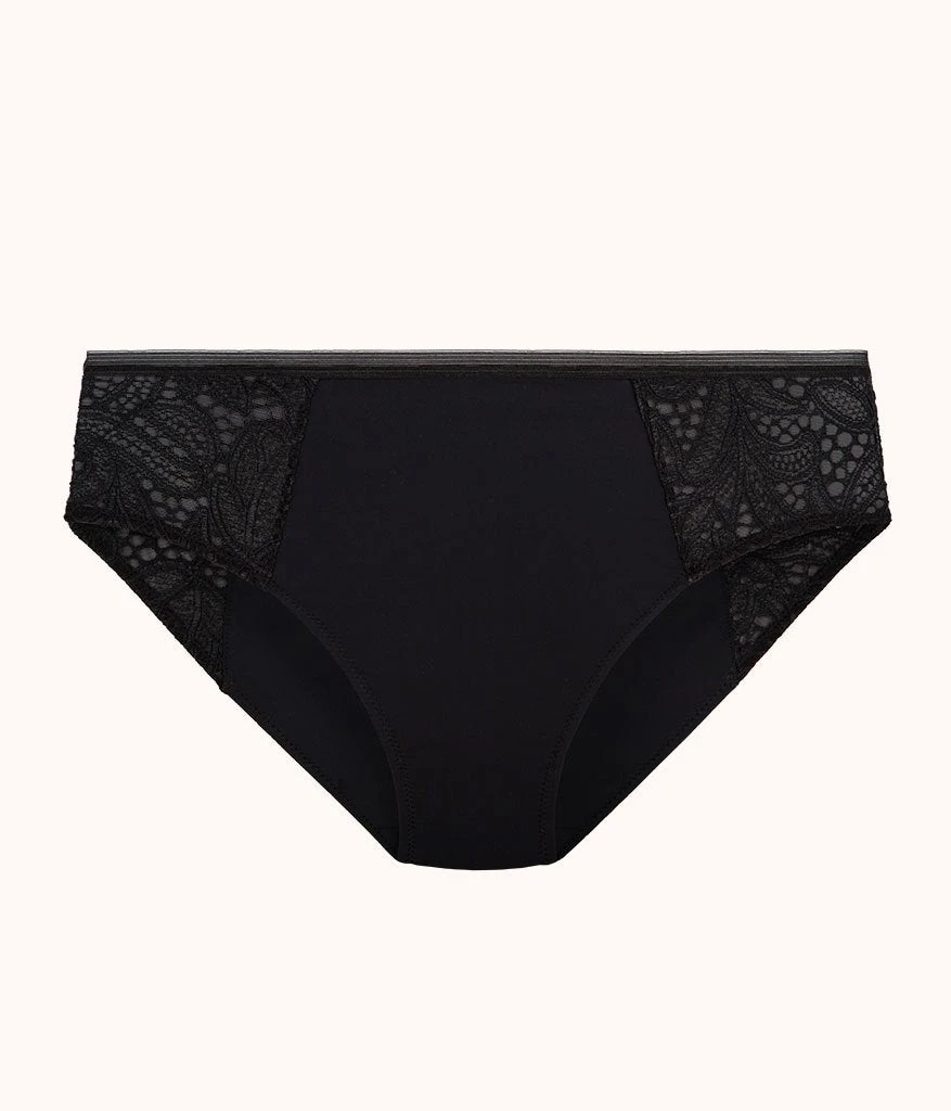 The Lace High Waist Bikini: Jet Black 6 The Lace High Waist Bikini: Jet Black - Image 4