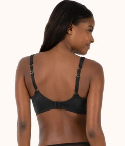 The Minimizer Bra: Jet Black -Livery Store sizeswap 32DDD 3 back minimizer bra jet black