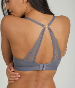 The T-Shirt Bra: Smoke -Livery Store sizeswap 34B 4 back tshirt bra smoke