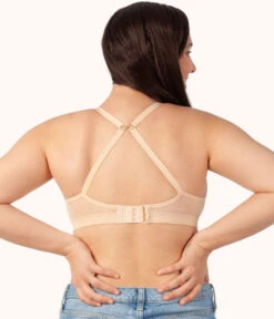 The All-Day T-Shirt Bra: Toasted Almond 20 The All-Day T-Shirt Bra: Toasted Almond -Livery Store sizeswap 38D 3 back all day t shirt bra toasted almond